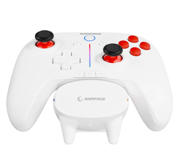 RAMPAGE Pad Hydra Pro Wireless White - 1327931 - zdjęcie
